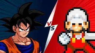 Goku Vs LordTRex - (Sprite Animation Battle) - #4
