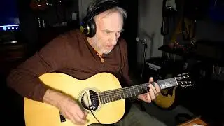 Drop D  Acoustic, DiMarzio Black Angel Passive Pickup, Recording King, Studio One,