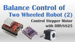 Control Stepper Motor with DRV8825
