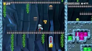 The Four Challenges! ~ from SmashBOSS ~ SUPER MARIO MAKER Gameplay RAW