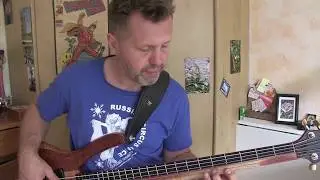 DRAGON BASS.Half Fretted--Half Fretless