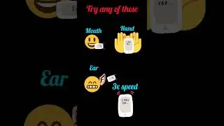 Try any of these #mouth #ear #hand #mobile #sound #pop #trending #shorts #memes #funny