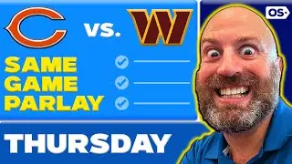 Bears-Commanders Parlay Picks Today | Best NFL Same Game Parlay Bets | Week 5 TNF