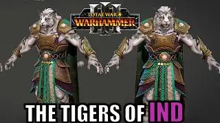 BHASHIVA and the Tiger Warriors of IND - Cathay DLC and Character Pack - Total War Warhammer 3