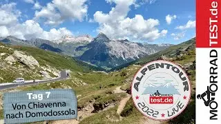 Alpentour 2022 | Tag 7 - Von Chiavenna nach Domodossola