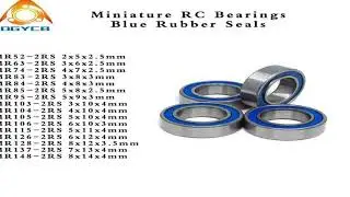 10pcs MR148 RS 8x14x4 mm ABEC-3 Miniature Ball Bearing 8 14 4 MR148-2RS RU Ball Bearings B