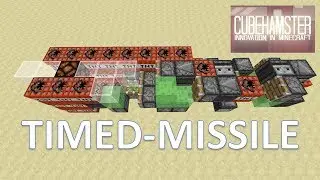 Minecraft: Missile with built in Timer - Timed Missile