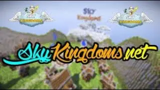 Bedwars on sky kingdoms!!!