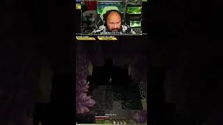 My first encounter with the Warden. #minecraftmemes #Clips #minecraft #streamer #shorts #reels #SMP