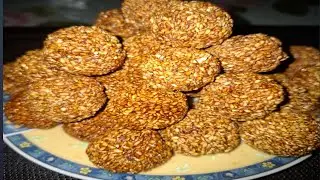 मकर संक्रातिमा बनाइने विशेष परिकार तिलको लड्डु  बनाउने तरिका || sesame seeds  laddu recipe😊☺️😍