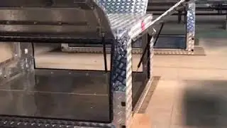 Aluminum UTE Canopy tool box