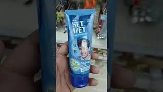 New Set Wet Hair Styling Gel #setwet #hairstyle #travel #viral #viralshort