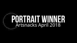 April ArtSnacks portrait giveaway winner announced!  🎉👏