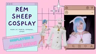Re:Zero Rem Sheep Cosplay/Costume from CosplaySea (GRWM) | Jamie Rhean PH