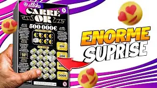 Je GRATTE 100€ de CARRER OR (énorme surprise) !