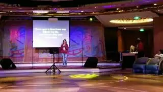 Berry Violet sings 
