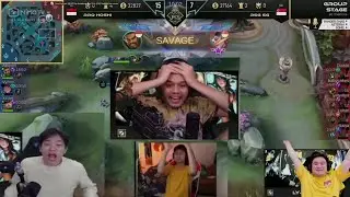 PARA STREAMER KAGUM MELIHAT SAVAGE RRQ ALBERTTT DI M3 l RRQ HOSHI (ID) VS RSG (SG)