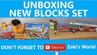UNBOXING my NEW BLOCKS SET | building blocks || DIY TOY REVIEW @zakisworld