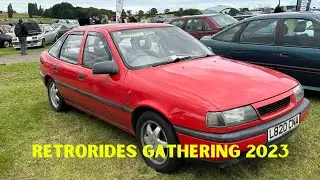 Vauxhalls at Retrorides Gathering 2023