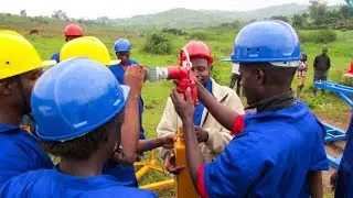 Affordable shallow well drilling using Village drill rig in western Kenya. 0710408598 #shallowwell