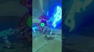 Link Obliterates a Guardian Scout IV because he can #korok