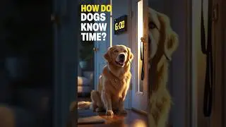 How Do Dogs Sense Time? 🐶 #dog #dogs #dogshorts #pets #cuteanimal #animals #petlover #pet #yourpet