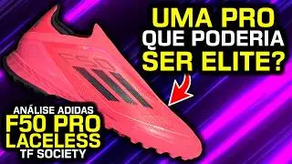 Uma PRO que poderia ser ELITE? 👀 - An&aacute;lise chuteira society Adidas F50 Pro LL TF