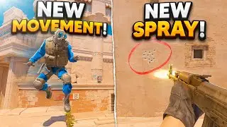 HUGE CS2 UPDATE! NEW MOVEMENT, SPRAY & MAPS