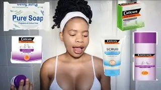 Affordable Skin Care Routine| Pure Soap Review| Cuticura Products Review| Clicks Skincare Haul