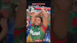 Laga Nagin Dance 🇧🇩😀🇱🇰| Bangladesh Win 4 Wickets #winingmoment #bangladesh #srilanka #shorts
