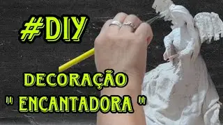 #diy : UM ESCULTURA ANGELICAL MUITO INSPIRADORA/ UMA MARAVILHOSA ESCULTURA &hearts;️