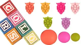 Learn Colors for Kids with Play Doh Grapes + More Educational Videos