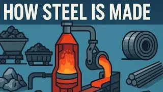 How Steel made from Iron- Explained in Hindi Language 