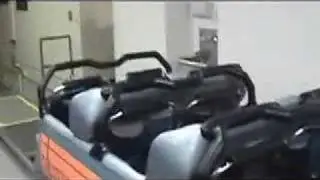 Space Mountain Disneyland:  Backstage View