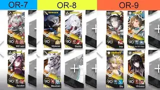 OR-7 | OR-8 | OR-9 Trust Farm [Arknights]
