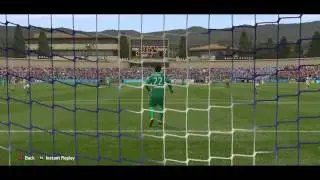 FIFA 16 Halfway Line Goal