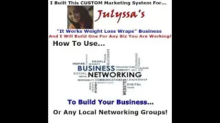 Julyssa&rsquo;s Birmingham Business NetworkingTraining | It Works Weight Loss Wraps Training By Harvey