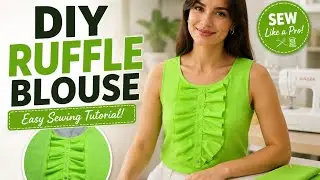 ✅✅Important Tips and Tricks For Sewing Necklines!! jabot