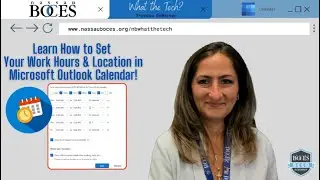 👩🏼&zwj;💻 Learn How to Set Your Work Hours & Location in Microsoft Outlook Calendar! 🗓️