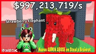 Nuevo ADMIN ABUSE de Steal a Brainrot en Roblox | NATALYGAMER 