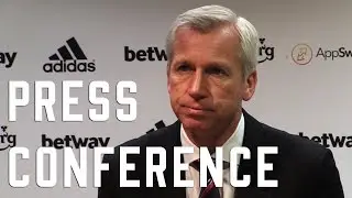 Alan Pardew post West Ham Press Conference