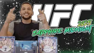 UFC TOPPS Sapphire 2025 и открытие ночной группы
