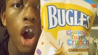 Cinnamon Toast Crunch Chips!? | Bugles Cinnamon Toast Crunch Review*