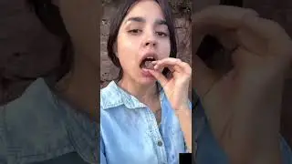 Mountain clay eating asmr