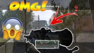 I HIT ACROSS THE MAP ON THE SWEATIEST KID! MW2 SUPER JUMP TRICKSHOTTING #3 (TWO SHOTS)