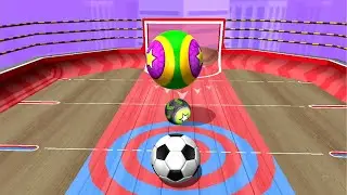 Going Balls - Football Level Gameplay Android, iOS #183