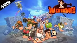 DEATH SATELLITE and Carpet Bombing! Worms W.M.D. Multiplayer