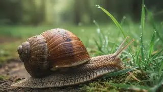 Uncovering the secrets of wild snails' survival and free roaming in the open nature