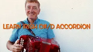 LEARN 'Ms McLeod&rsquo;s&rsquo;, IRISH c#/d ACCORDION - reel played slow and fast for improving technique