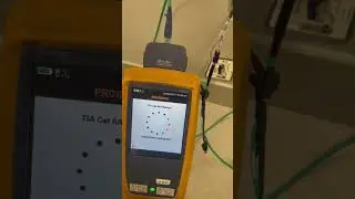 Copper cable testing Failed #fluke #Cat6 #SCS #ELV